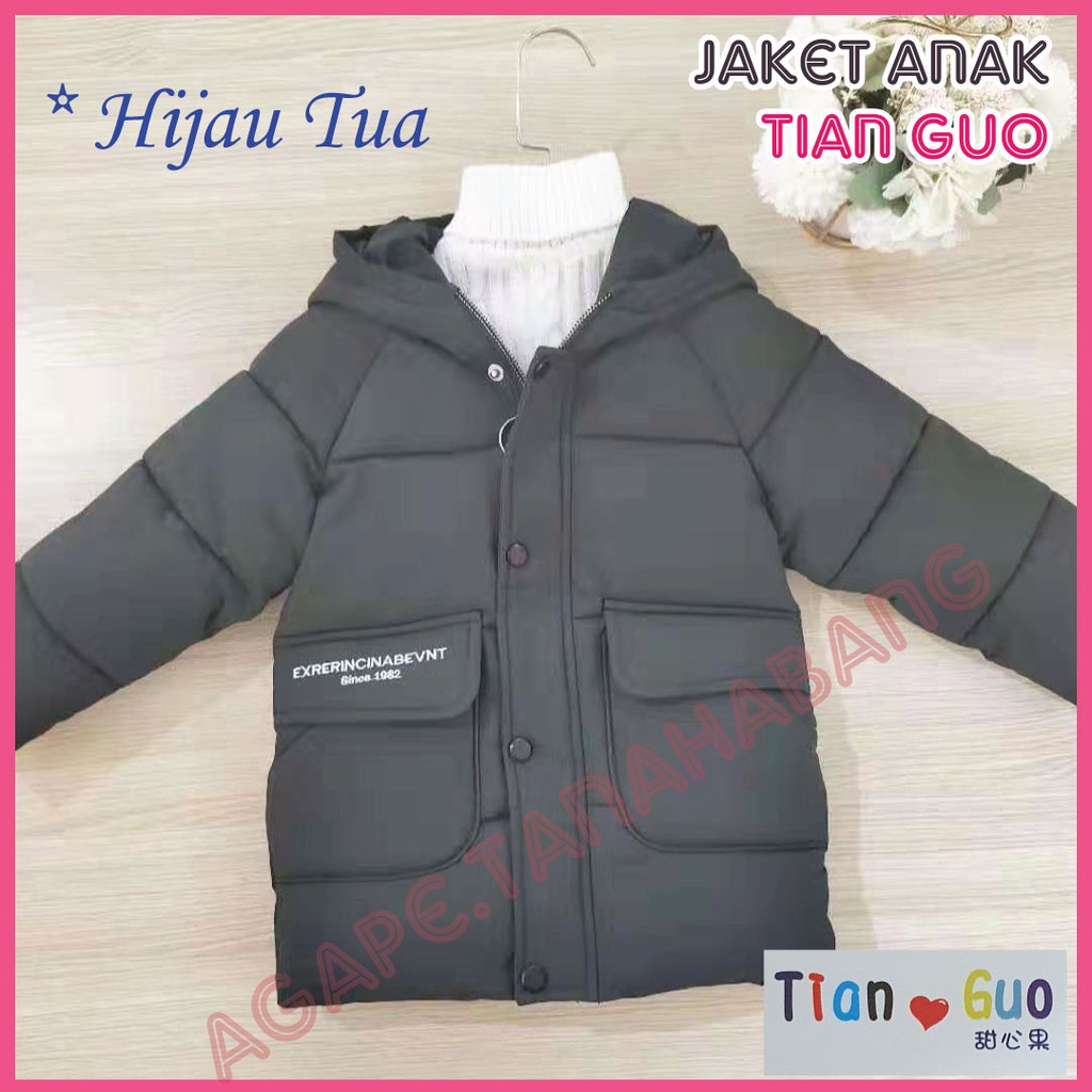 Jaket Winter anak # Tian G / Jaket puffer / jaket pakka / jaket musim dingin anak / Jaket anak