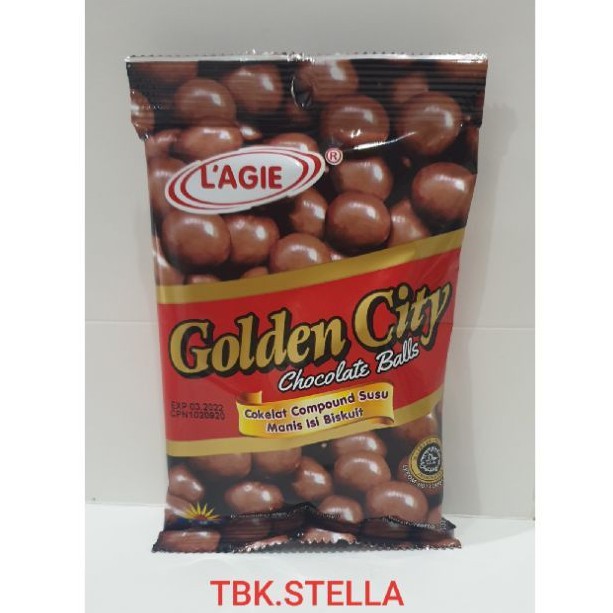 

COKLAT BISKUIT BOLA LAGIE / GOLDEN CITY CHOCOLATE BALLS