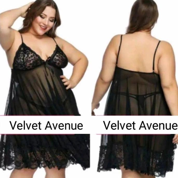JUAL Sexy Lingerie Wanita 1166 Lingeri Cewek Big Size Jumbo L XL XXL Cewe