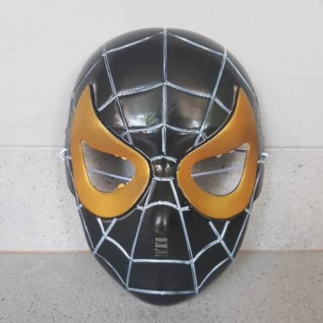 Topeng Spiderman - Topeng Superhero - Topeng Plastik Anak