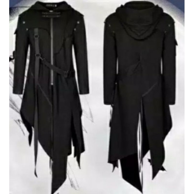 jaket pria/jubah panjang pria,jaket jubah semi kulit pria terlaris...