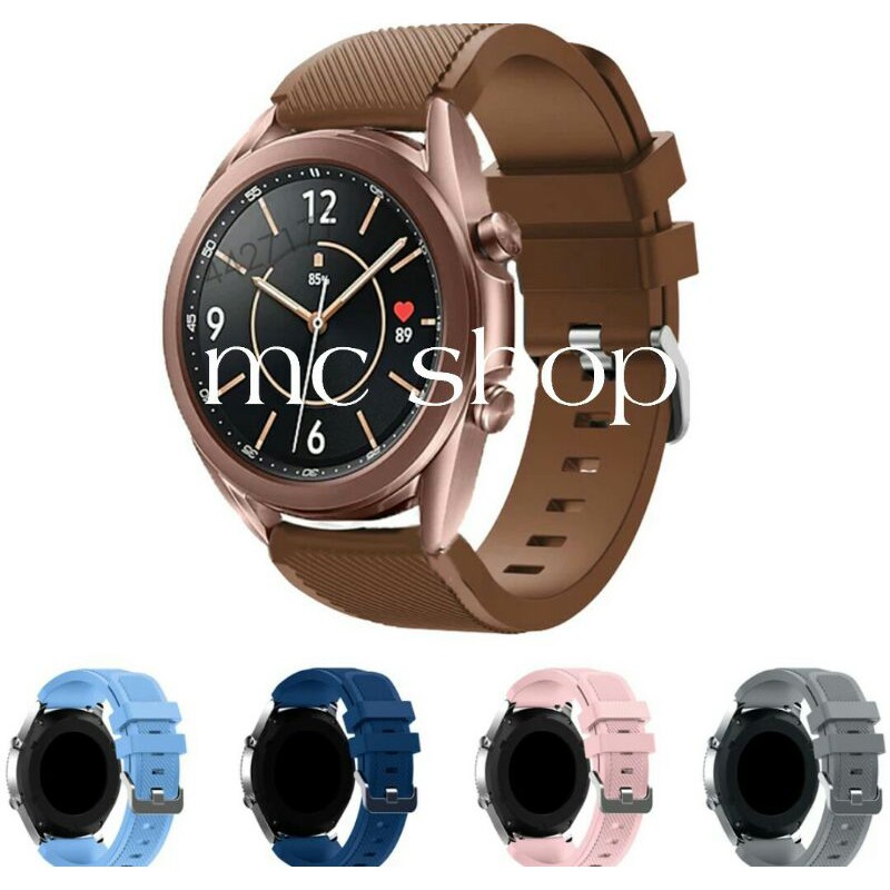 STRAP SILIkON FOR SMARTWATCH SAMSUNG GALAXY WATCH 3 45MM