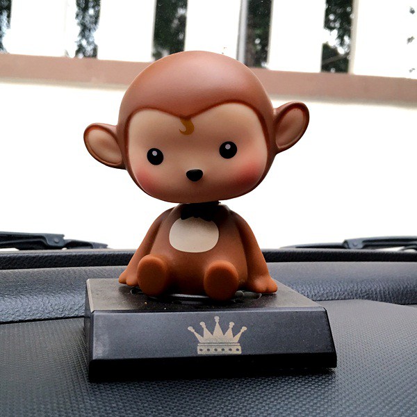 Boneka Figure Miniatur Pajangan Mobil Monyet Monkey