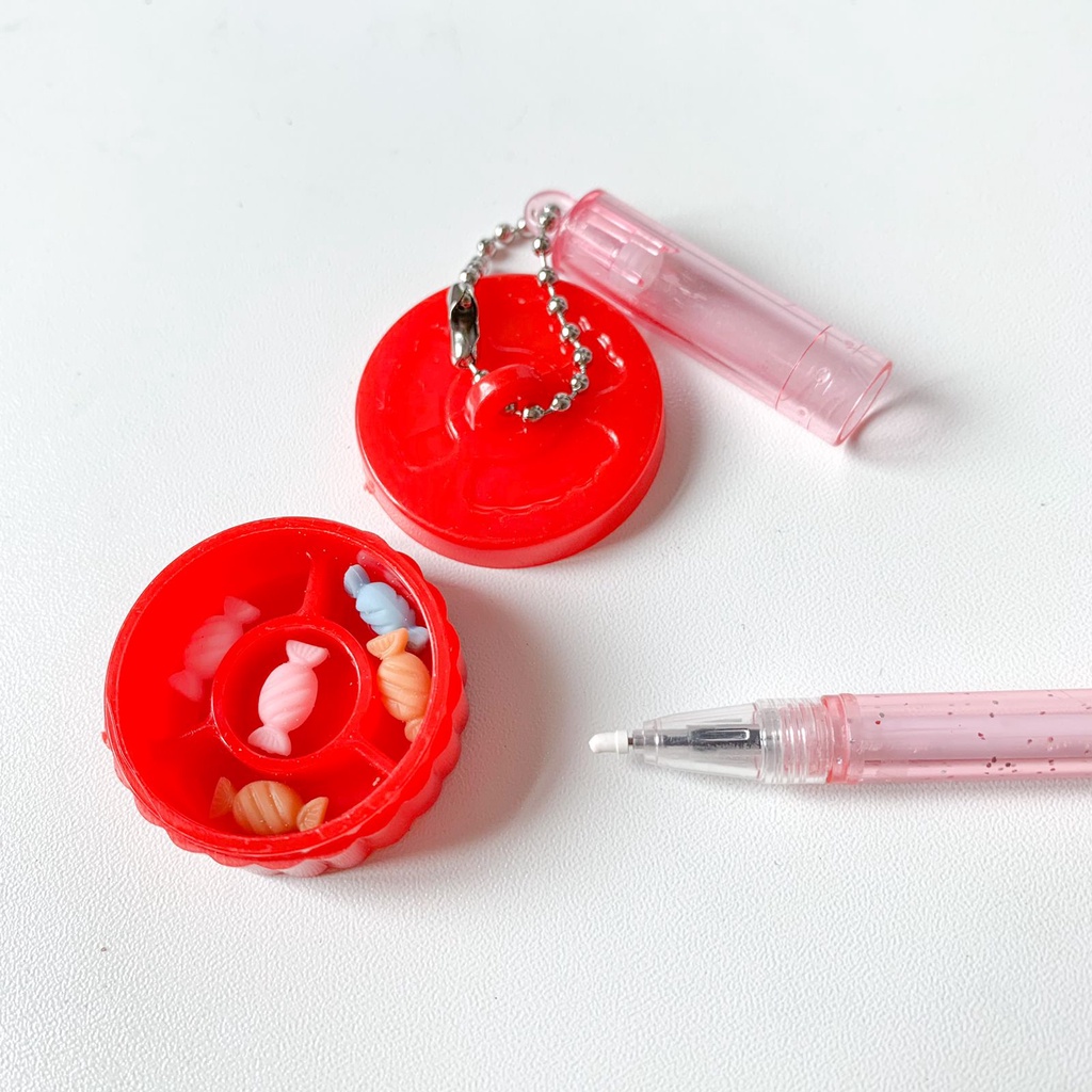 PEN LUCU GANTUNGAN PERMEN WARNA WARNI PUPLEN GEL IMUT PREMIUM QUALITY HARGA TERMURAH BISA GROSIR COD