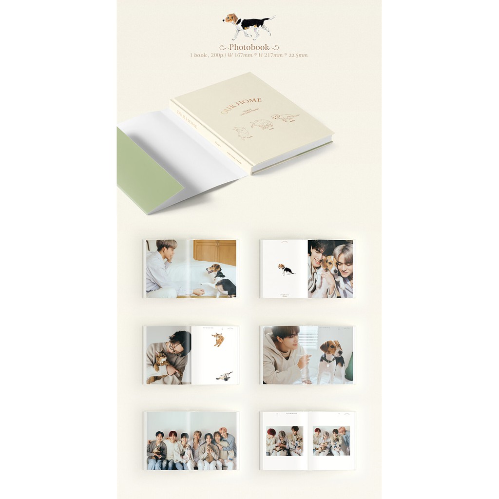 [OFFICIAL MD] PHOTOBOOK [OUR HOME : WAYV WITH LITTLE FRIENDS]