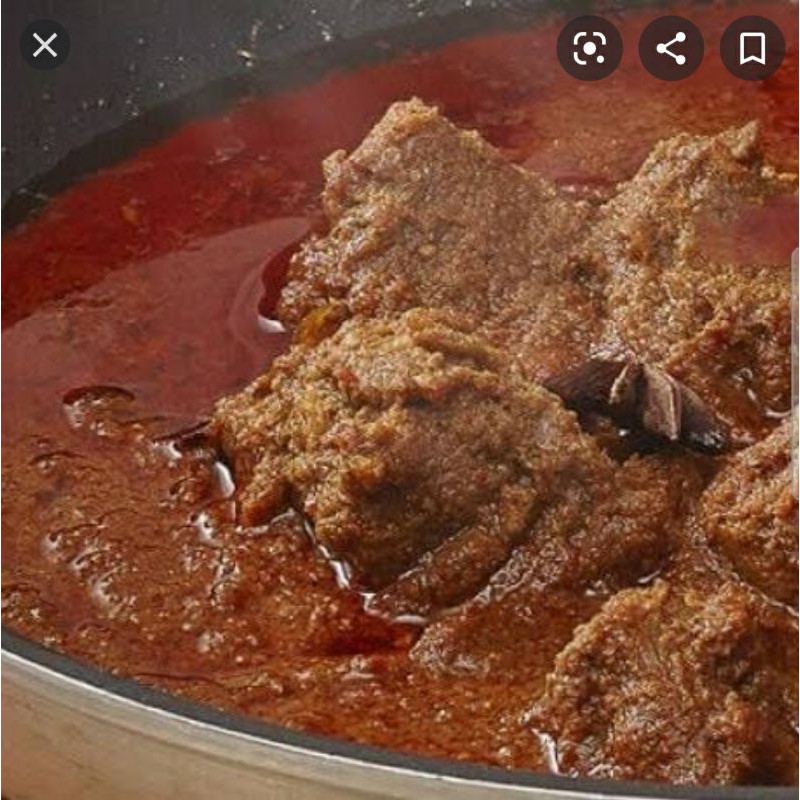 

Rendang daging sapi masakan Padang
