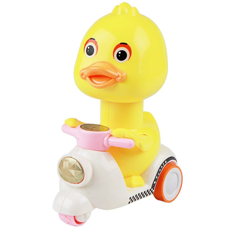 ( GUMU ) Mainan Bebek berjalan / Bebek kepala berputar 360 Derajat / Bebek Motor Berjalan