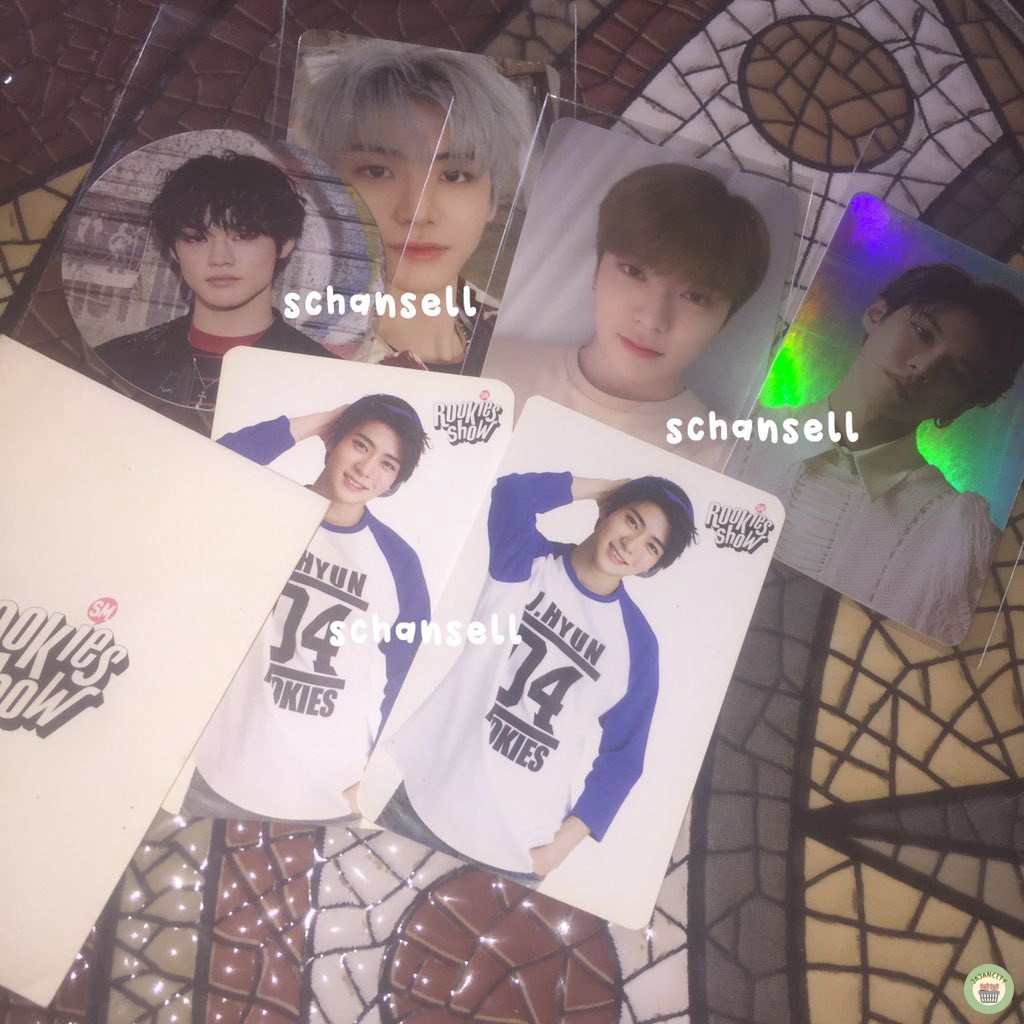 PC CC jaehyun jaemin chenle doyoung photocard holo ridin smrookies