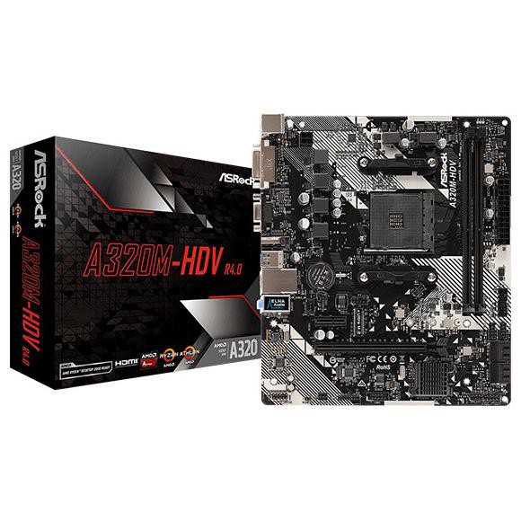 Motherboard Asrock A320M-HDV TERLENGKAP