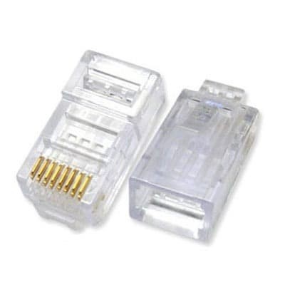 NYK Connector RJ45 CAT5 Konektor isi 100pcs - NYK-RJ45-CAT5-UTP