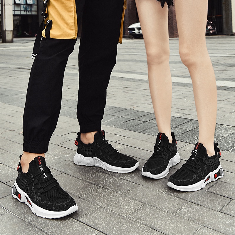 Highland Sepatu Pria Sneakers Running Shoes Sepatu Olahraga Jogging Cowok Sepatu Kasual Fashion Men Sport Shoes MR129