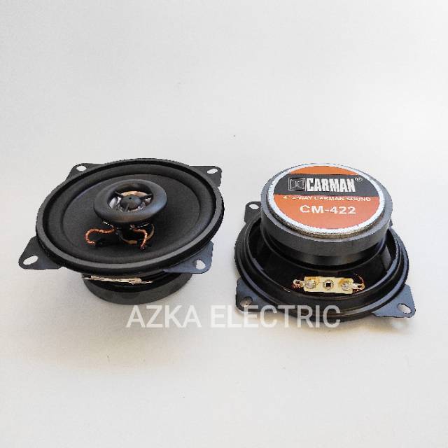 Speaker Pintu Mobil 4 Inch Coaxial Carman CM 422