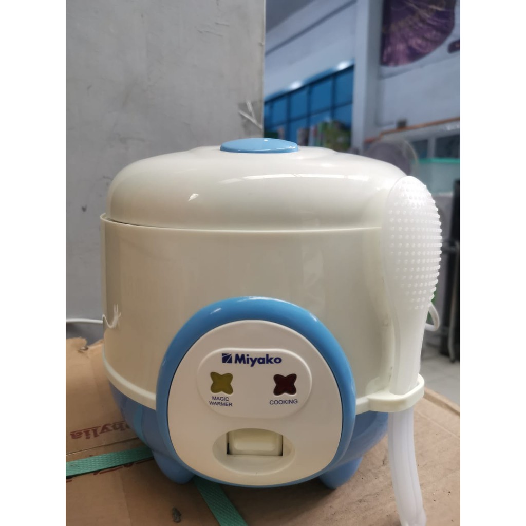 Miyako Magic Com MCM 606 A B Mini / Penanak Nasi Kecil / Mejikom kosmos 3 in 1