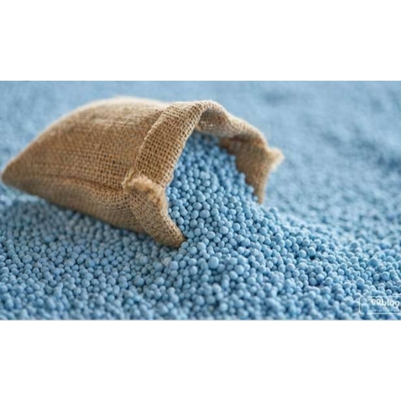 PUPUK NPK 16-16-16 MUTIARA BIRU PUPUK UNTUK PERTUMBUHAN BUNGA BUAH DAUN