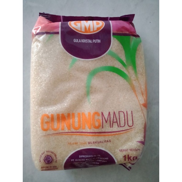 

Gula Putih GMP Gunung Madu 1 Kg