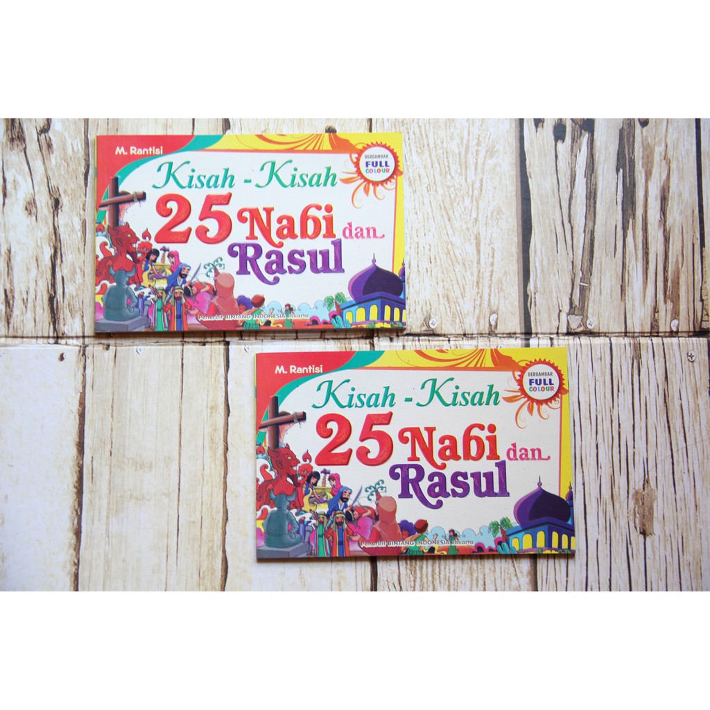 Buku Kisah 25 Nabi &amp; Rasul Untuk Anak Muslim