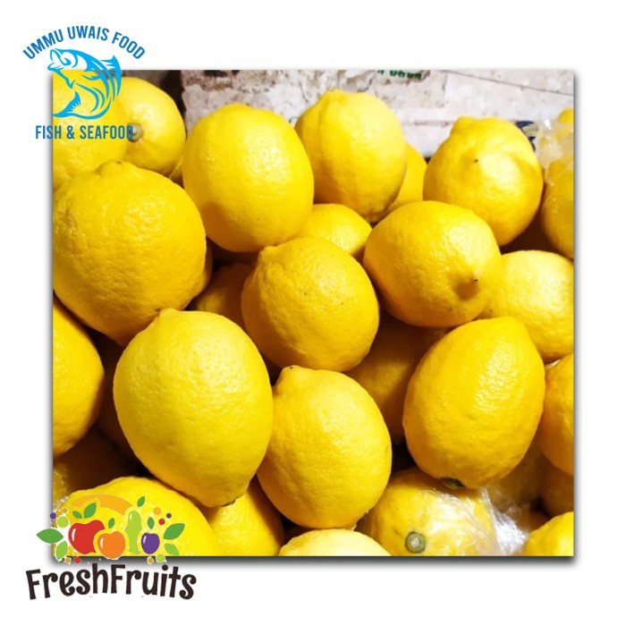 

Jeruk Lemon Import Segar - 500 Gram