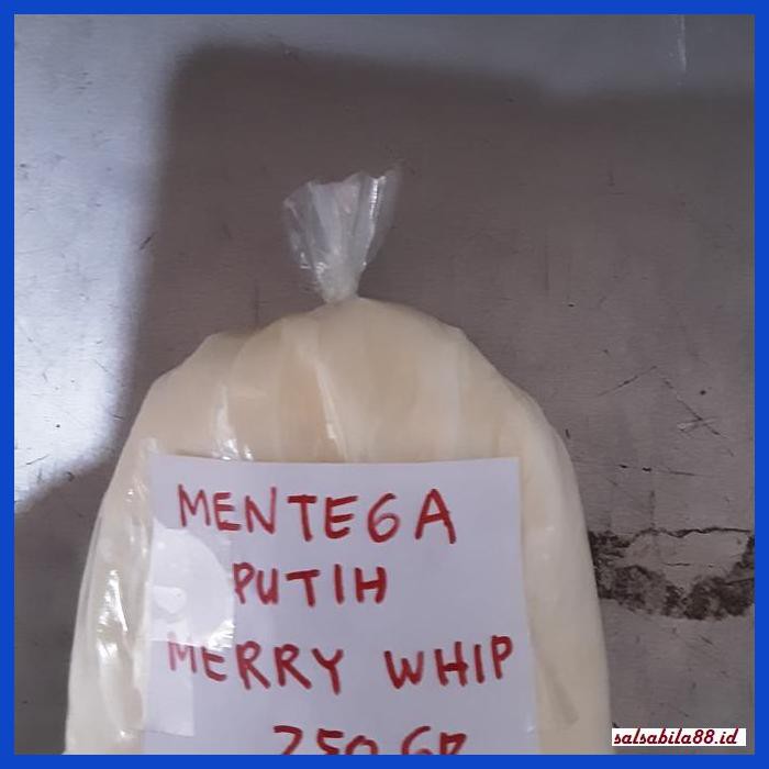 

Rettubagetnem- Merrywhip Mentega Putih Kemasan Ecer 250Gr -Asli-Slii.