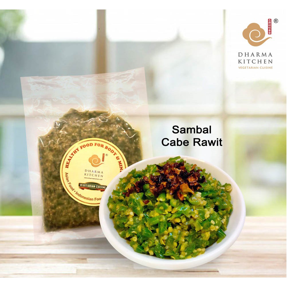 

Dharma Kitchen - Sambal Rawit Dharma Kitchen Vegetarian - Frozen Healty Food