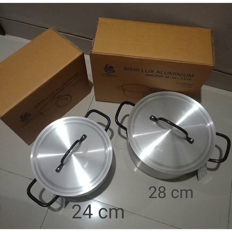 Panci Bima Lux Almunium | Saucepot Bima Almunium | Panci masak Almunium Bima