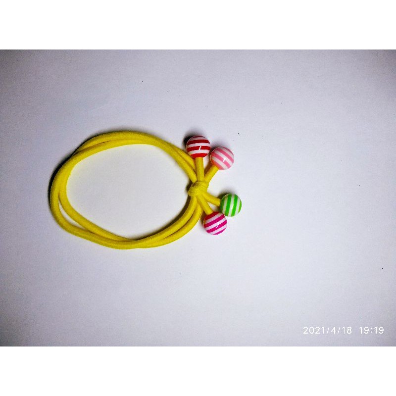 Hot item Ikat rambut loli pop / Ikat rambut warna cantik