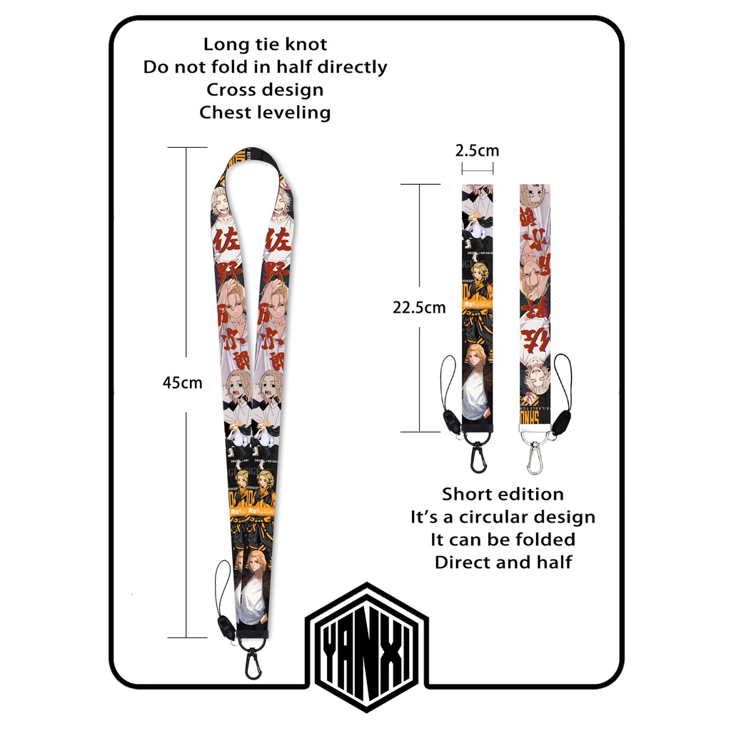 Tali lanyard Handphone Motif Avengers Sano Wanjiro