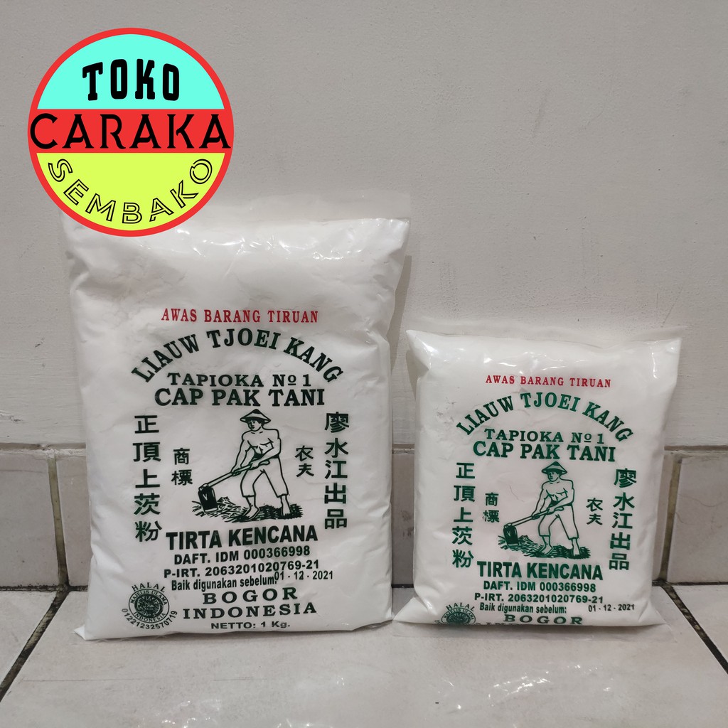 

Tepung Tapioka Tapioca - Sagu Cap Pak Tani 500g