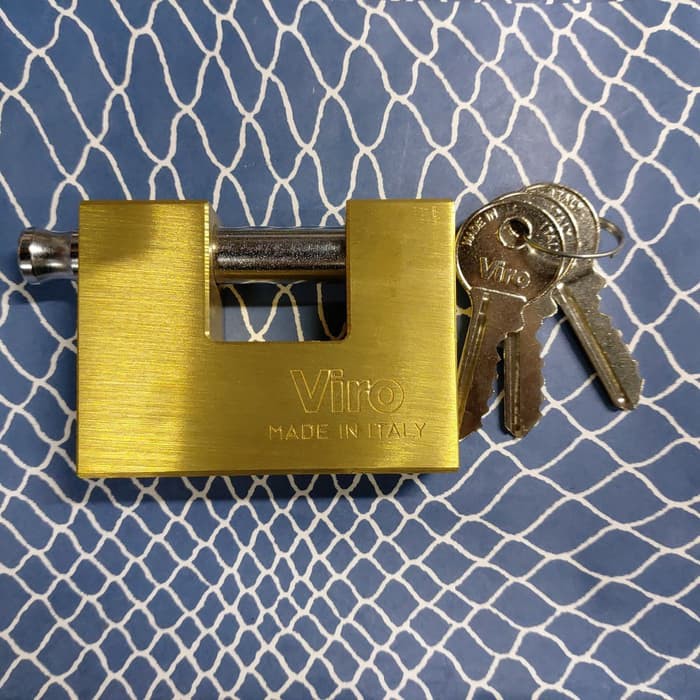 Gembok VIRO 75mm panzer / Gembok anti cairan kimia / Gembok VIRO