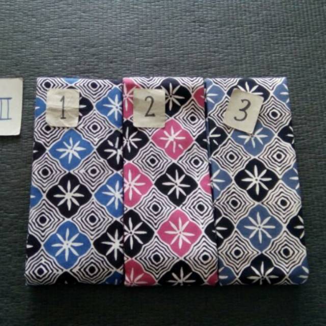 Batik cap motif bintang C7