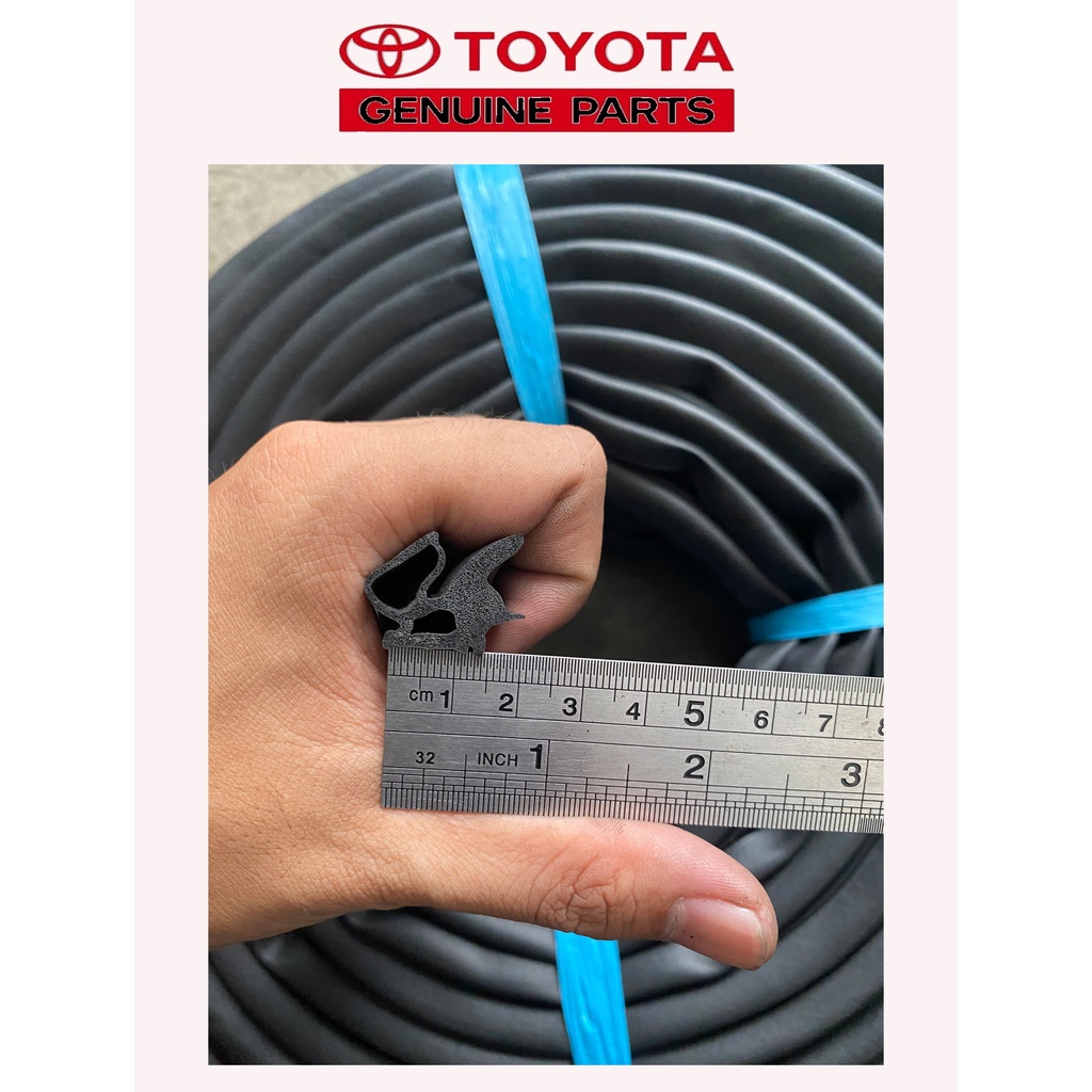 Karet List Pintu Balon Spon Besar Universal Semua Mobil Original Genuine Toyota