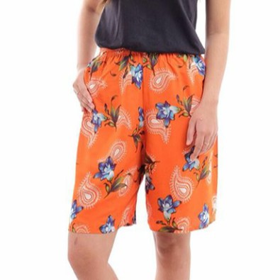 Celana Pendek Santai Cewek Karakter Lucu