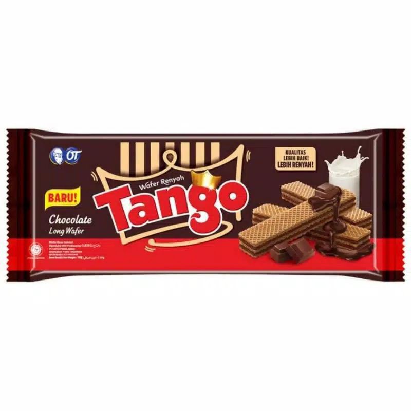 

Wafer TANGO LONG COKELAT 130 GR