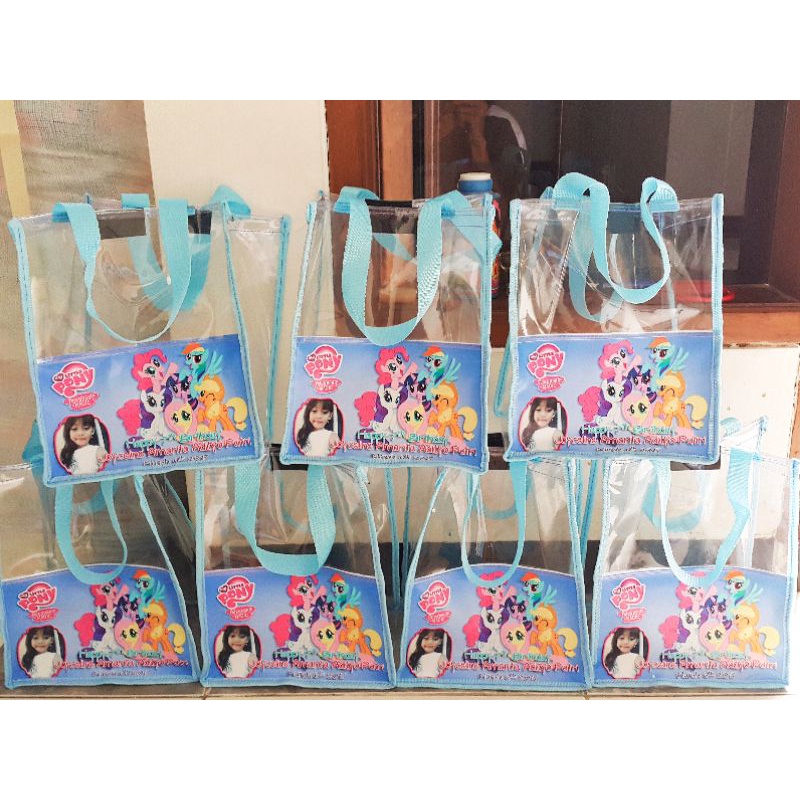 

Tas tote mika tebal 0,3 kombinasi gambar printing. Free desain gambar