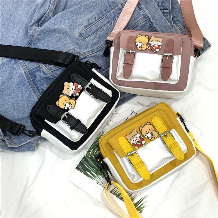 DBCOL Cutie Bag Tas Selempang Perempuan Tas Cewek Korea/Tas Fashion Korea/Slingbag Korea