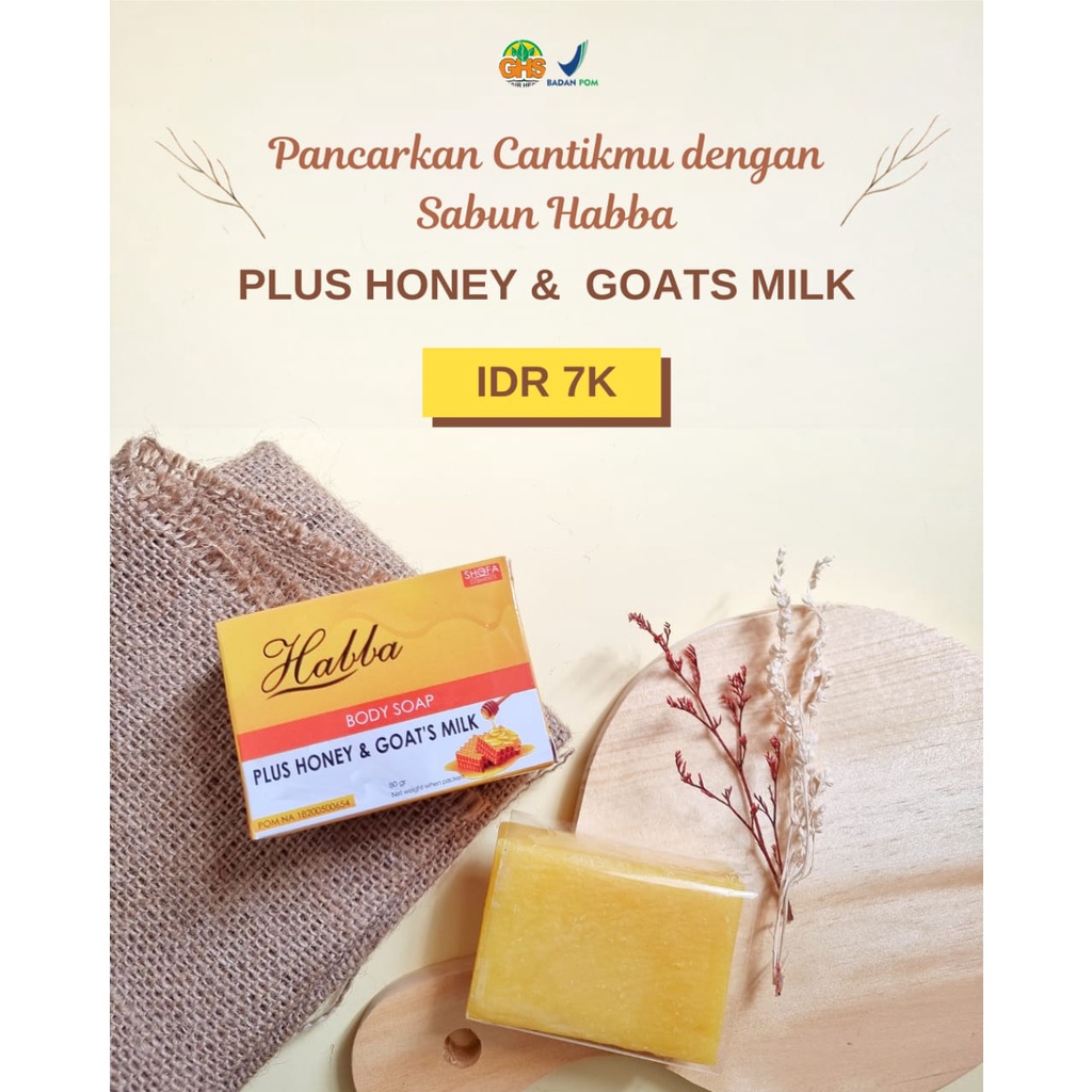 Sabun Badan Habba sabun mandi sabun batang Wangi tahan lama