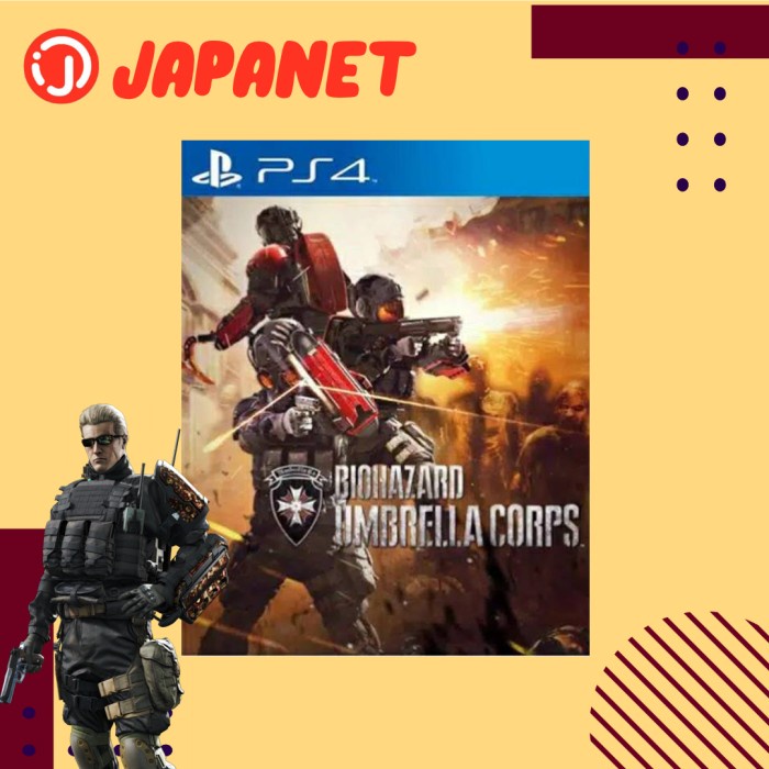 BD PS4 Resident Evil Umbrella Corps Second