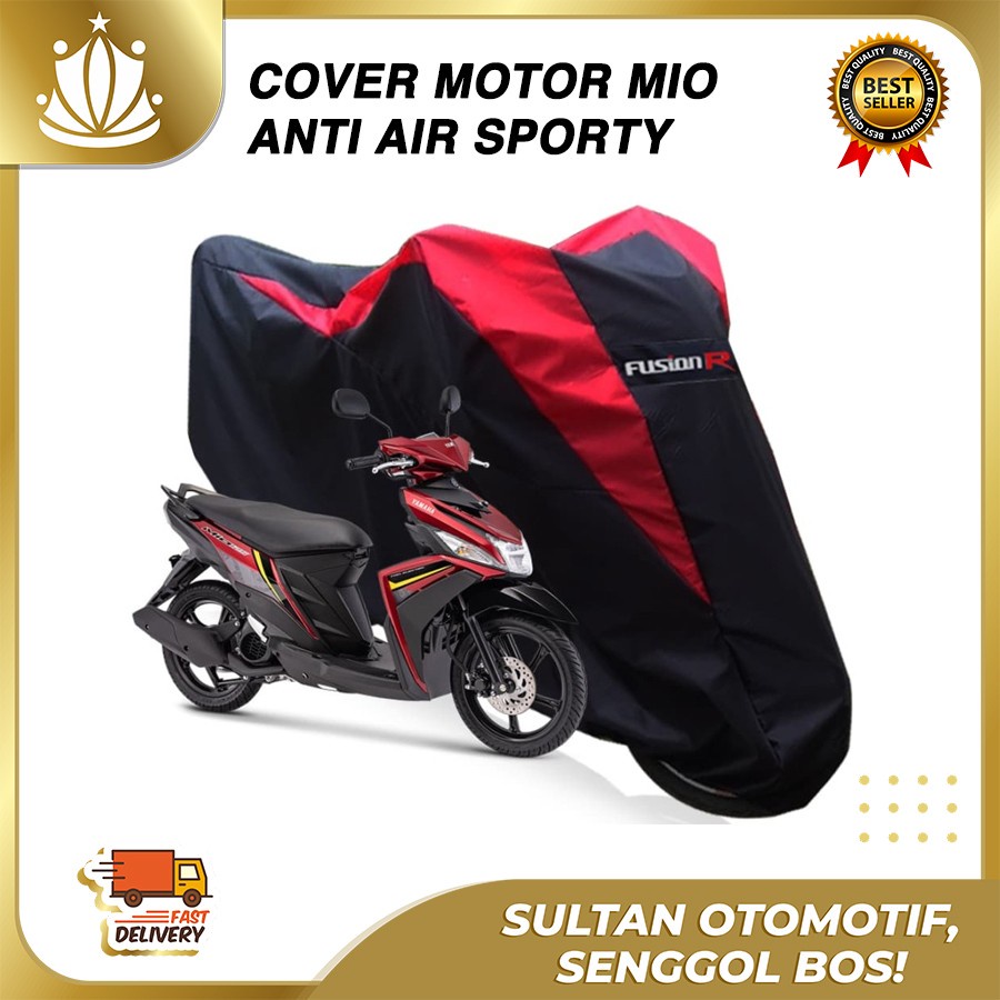 Sarung Motor Warna YAMAHA MIO Waterproof / Penutup Motor Warna MIO / Cover Motor Merek FUSION R