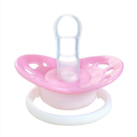 Ninio Silicone Pacifier Empeng Bayi Bulat NB &amp; 6 M 5012