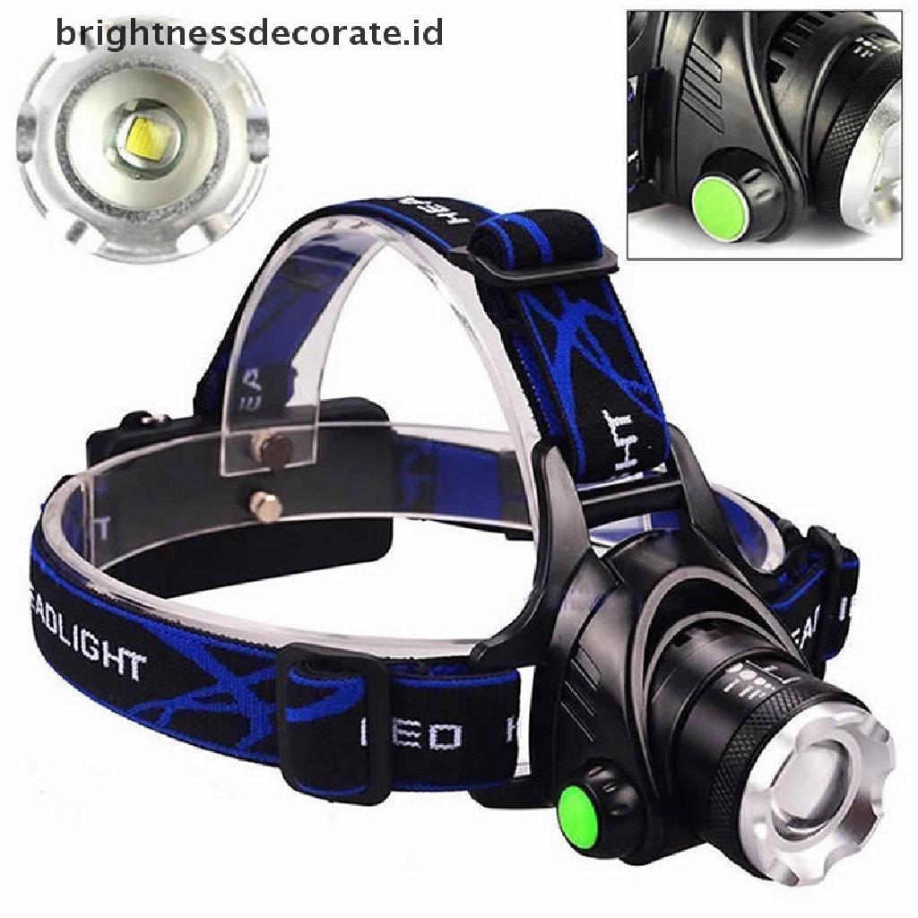 Senter Kepala Led 12000lm Xm-L Xml T6 18650