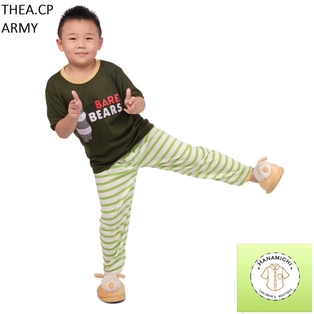 Hanamichi THEA.CP Baju Tidur Anak Lengan Pendek