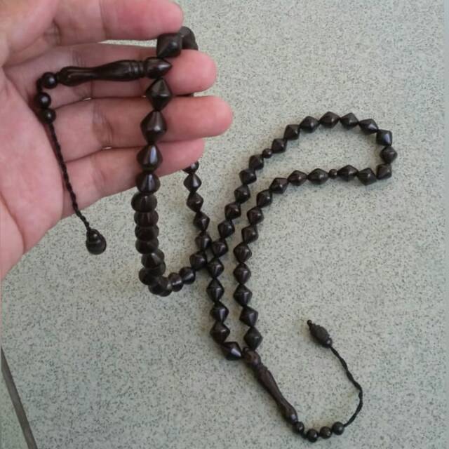 Tasbih kaukah 33 butir wajik/gula aren