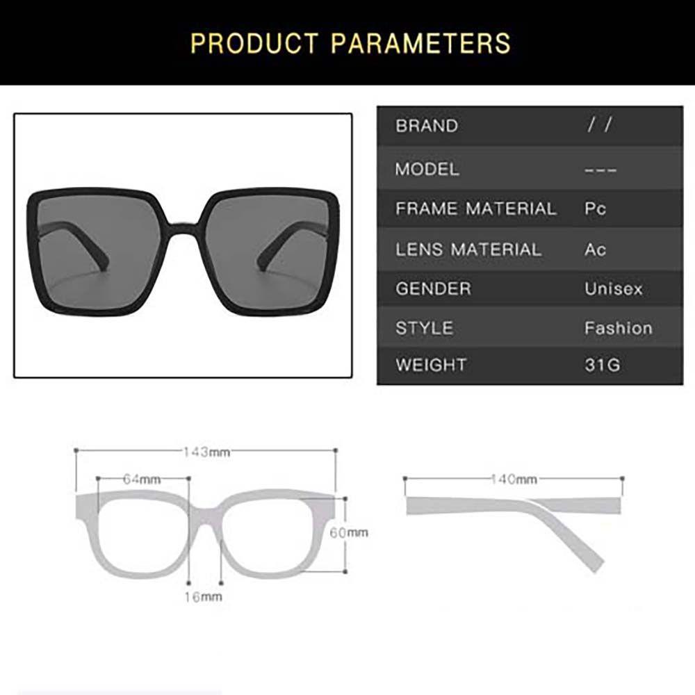 Mxbeauty Kacamata Hitam Elegan Traveling Visor Eyewear Metal Sisi Motif Leopard Square Frame Wanita Sunglasses