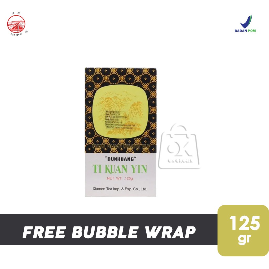 

Teh Oolong Dun Huang Ti Kuan Yin / China Fujian Oolong Tea ( 125gr )