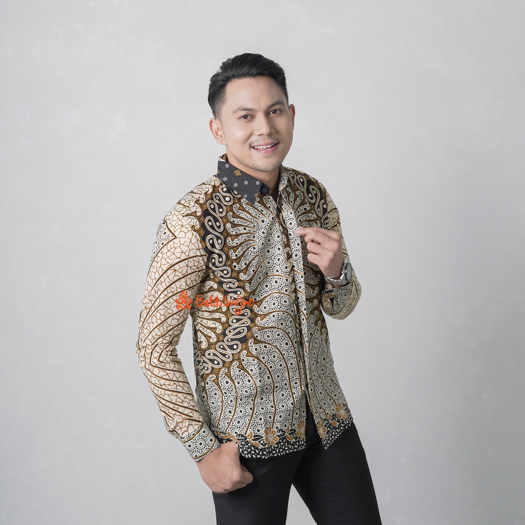 Atasan Kemeja Batik Pria Regular 1031