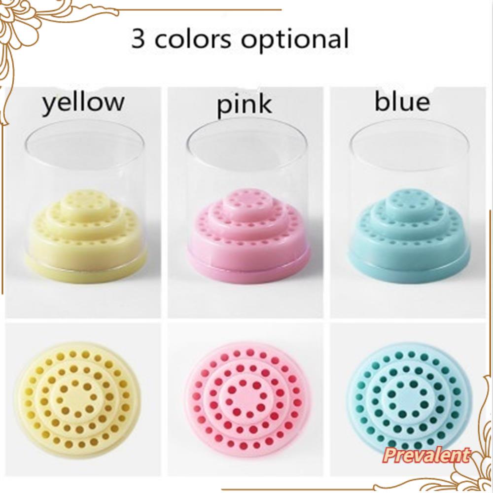 Holder Kepala Bor Kuku Transparan Untuk Alat manicure Bits