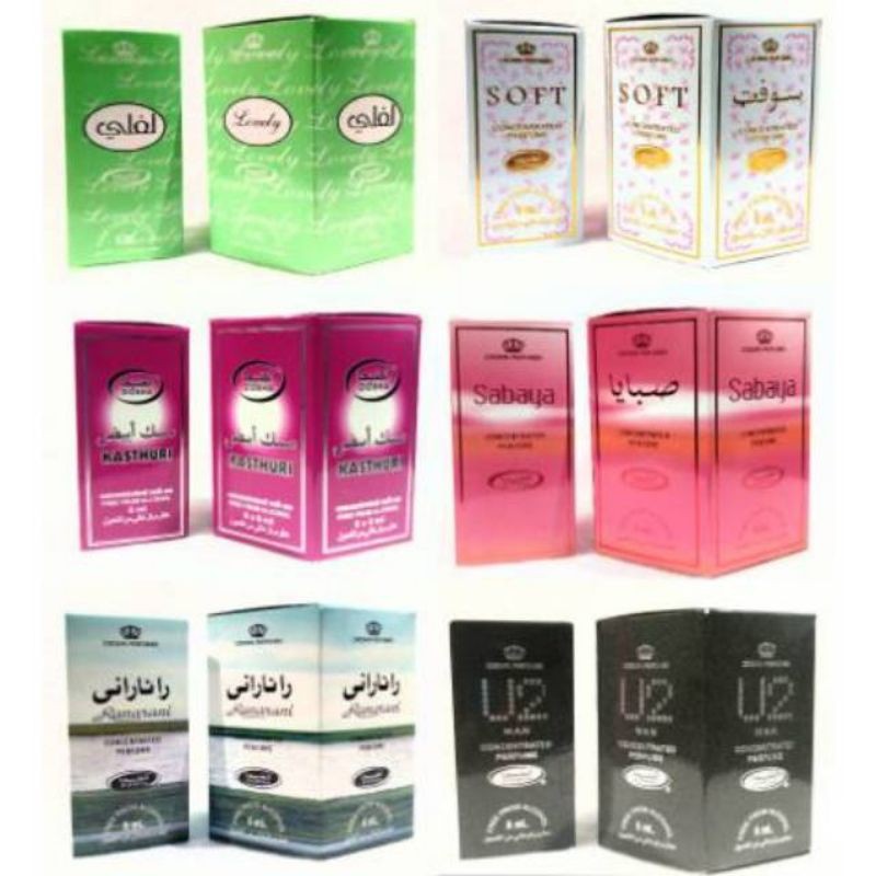 Best Seller Minyak Wangi/Parfum Dobha 6ml Non Alkohol