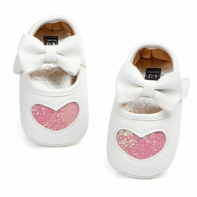 Prewalker Heart Ribbon/ Sepatu anak perempuan