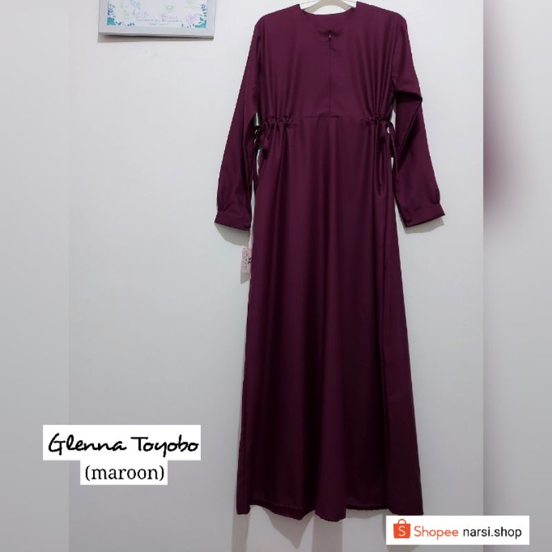 GAMIS BAHAN TOYOBO | model glenna dan amanda | busui friendly | 1 kg = 3 pcs