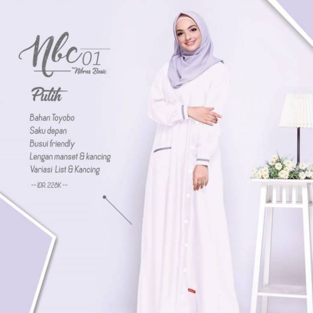 Gamis Nibras Toyobo - nbc 01
