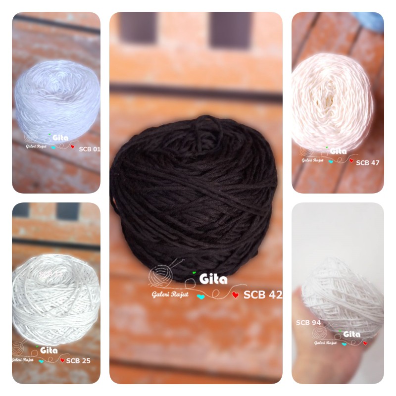 Benang Rajut Soft Cotton Big Ply